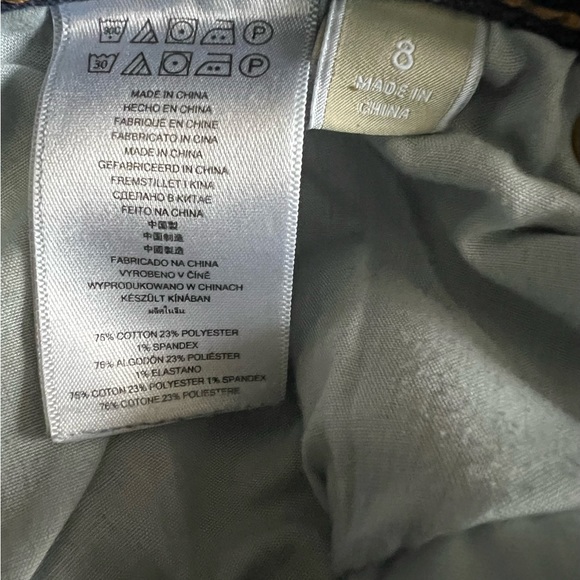 Michael Kors Dark Blue Jeans Sz 8 - Picture 6 of 6
